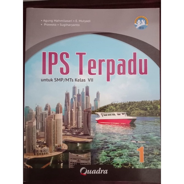 

buku IPS TERPADU SMP KELAS 1 Quadra