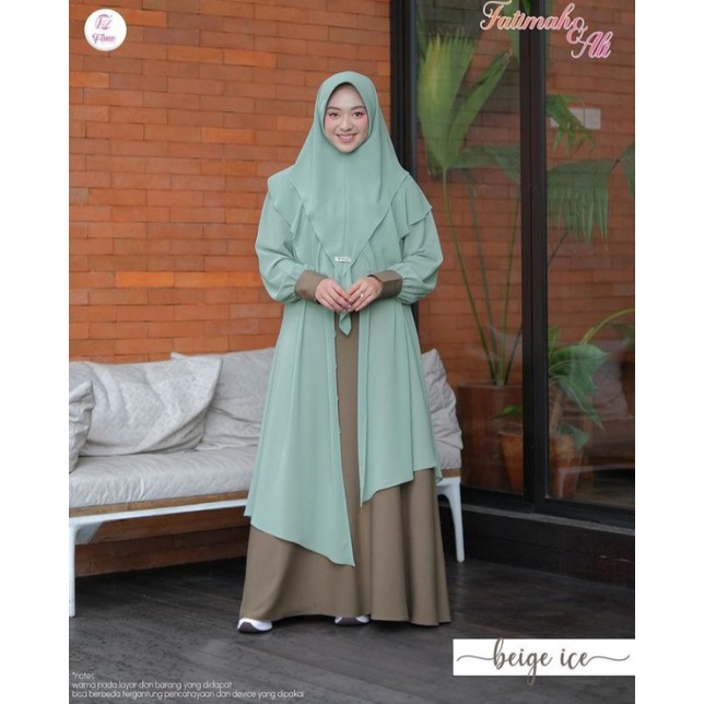 ORI❗❗Fatimah Dress by Fauz Hijab Gamis Sarimbit