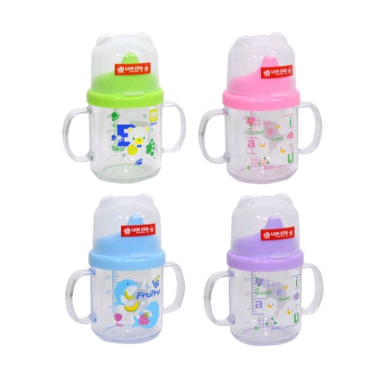 Lion Star Botol Minum Anak/ Junior mug 240 ml dengan pegangan