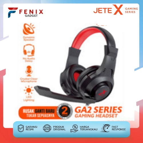 Headphone | Headset Gaming JETE-X GA2 Series - Garansi Resmi 2 Tahun