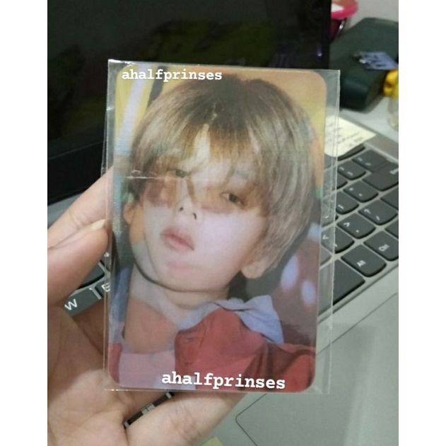 pc jisung lenti holo standee nct 2020