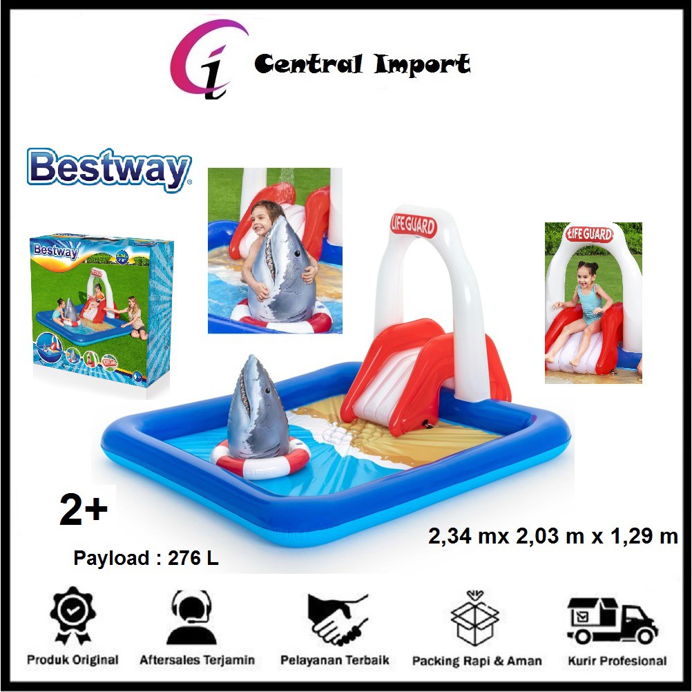 Bestway Kolam Renang Menara Penjaga Pantai -  Kolam Renang Anak - Kolam Anak -Bestway 53079