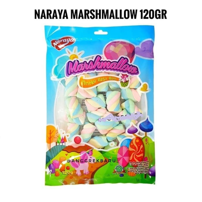 

Dijual Naraya Marshmallow Candy Permen Kapas 120gram Berkualitas