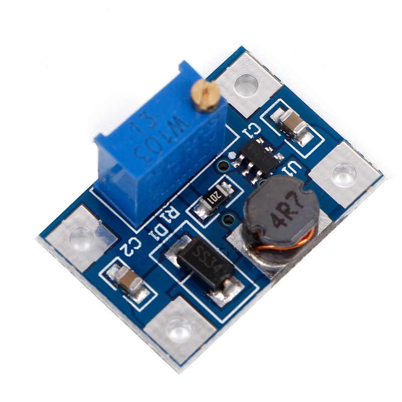 Gro DC-DC 2-24V Ke 2-28V 2A SX1308 Modul Daya Adjustable Step Up Boost Converter