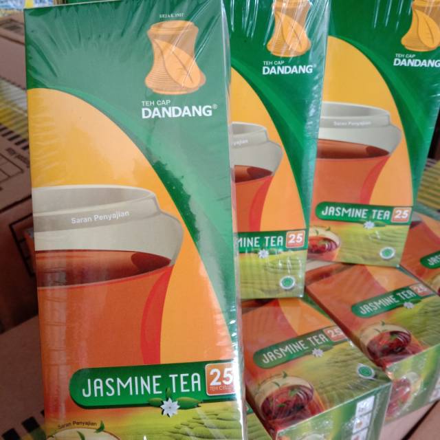 Jual Teh Dandang Teh Celup Jasmine Tea Isi 25 50gr Shopee Indonesia 5181