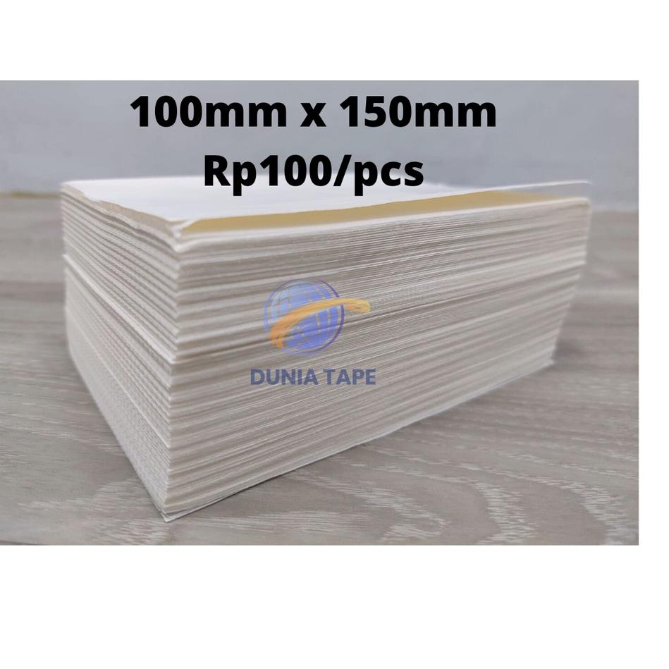 

Produk Murah Label Thermal Sticker 100 x 150 mm (A6) isi 500 pcs