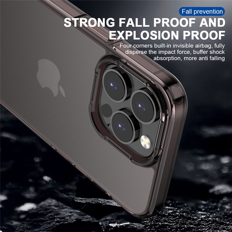 high quality Soft Casing Iphone 13 pro 12 Pro Max Precise Lens Hole Camera Protection For iphone  12pro  Phone Case For iPhone