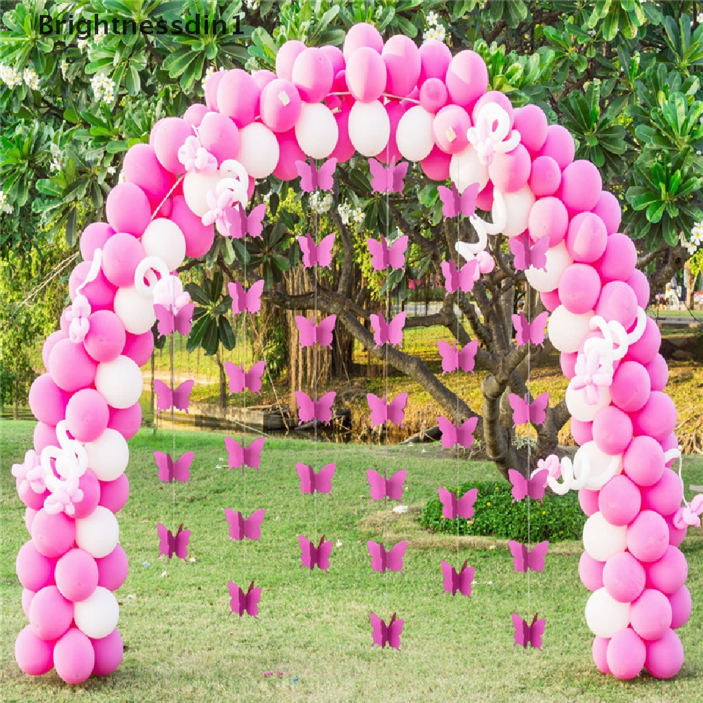 30 Pcs Banner Garlands Butterfly Paper Model Gantung Ukuran 3M 1 In 1 Untuk Pesta Ulang Tahun Pernikahan