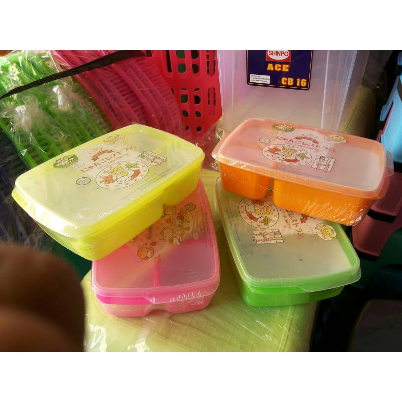 [Calista] Kotak Makanan Lucu - Lunch Box Calista Premium