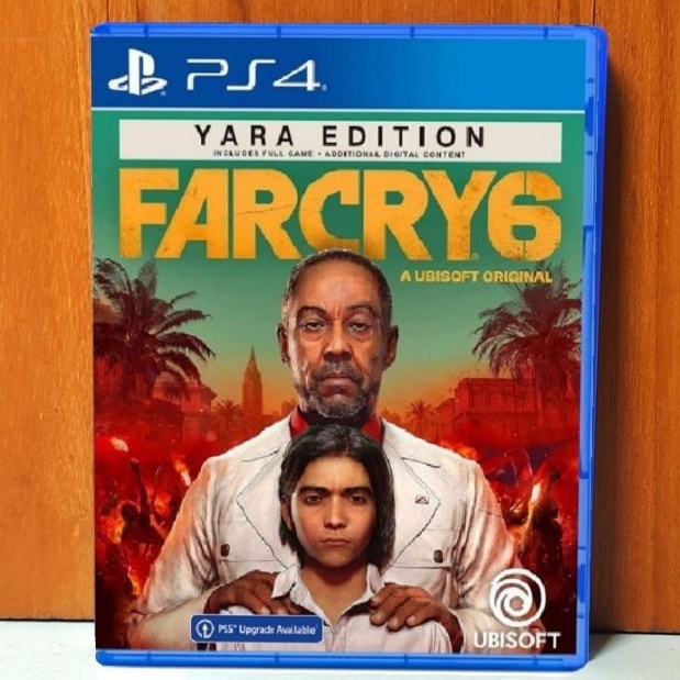 Far Cry 6 PS4 PS5 Region 3 Asia Kaset Farcry 6 Yara Edition Playstation PS 4 5 Reg 3 CD BD Game 4 5 VI V