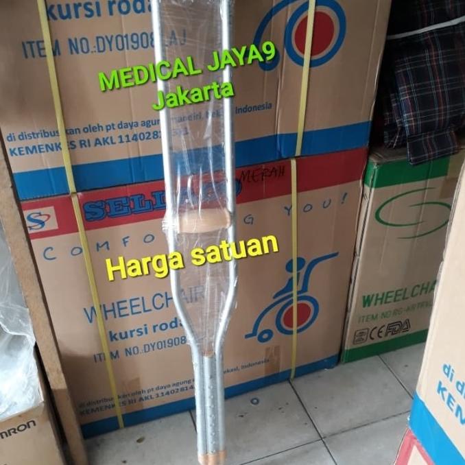 TONGKAT KETIAK TONGKAT KRUK CRUTCH KETEK KESELEO PATAH TULANG KAKI