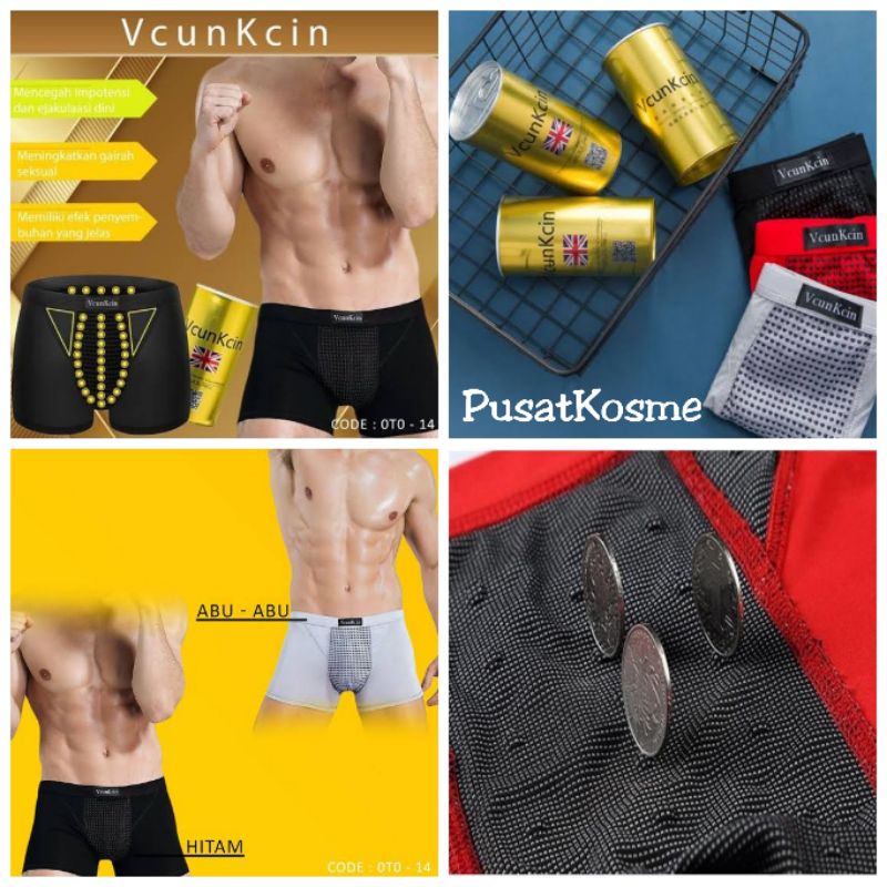 Boxer Vcun Kcin Celana Dalam Vcunkcin Kesehatan Pria Ion Magnetik