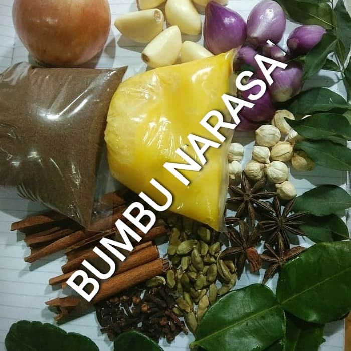 

Ready- Bumbu Nasi Kebuli Special Komplit ( 2Ltr Beras)- Narasa