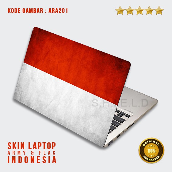 Garskin / Skin / Cover / Stiker Laptop - Indonesia