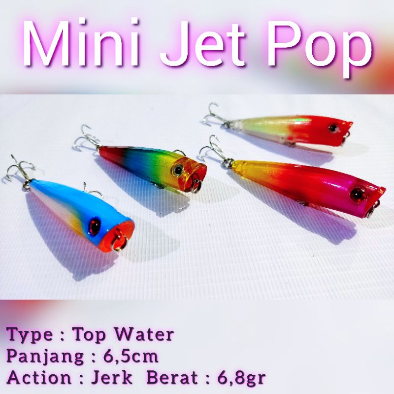 Mini Jet Popper 6,5cm