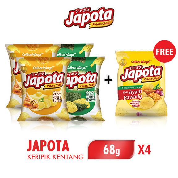 

Japota Gak Cukup Satu! Free Japota Ayam Bawang 68 gr