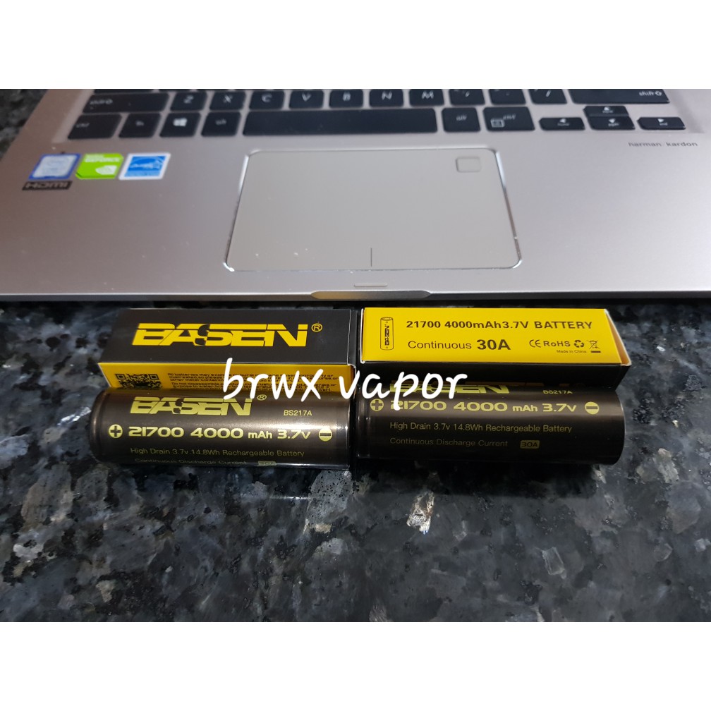 Authentic Basen Battery 21700, 4000mah, 30A
