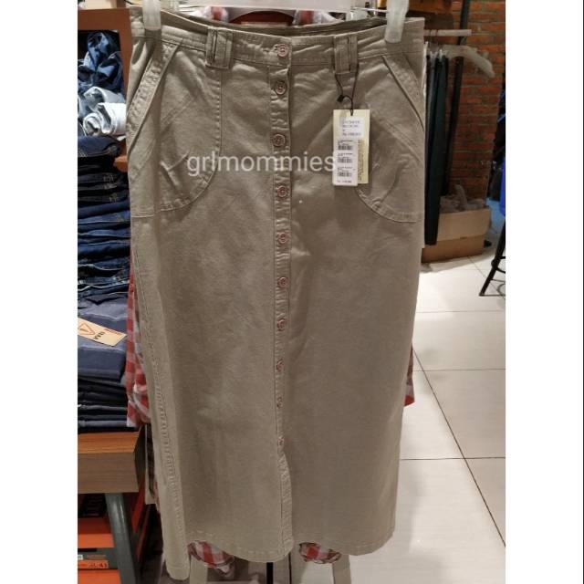 Rok panjang Beige Triset