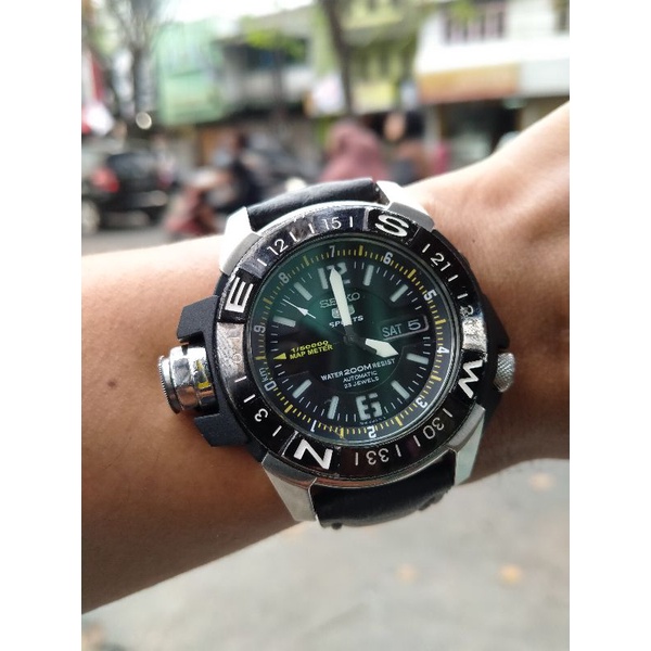 Jam Tangan Seiko 5 Sport 7s36 - 02K0 Map Meter