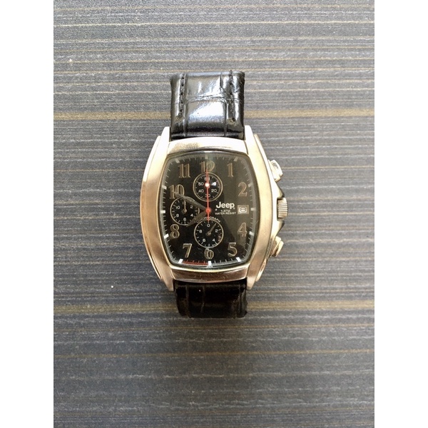 Beekas Second Preloved Jam Tangan Pria Analog Fashion Chronograph Original Jeep
