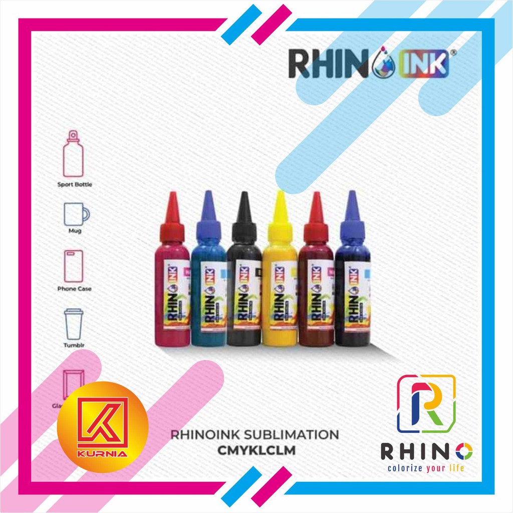 Rhino Tinta Sublim / Sublimation Ink Premium Quality Uk. 100Ml