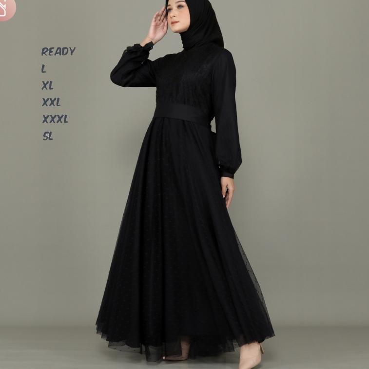 K6K6 Myshawl Osana Gamis Brukat Pesta Syar'i Jumbo TBI