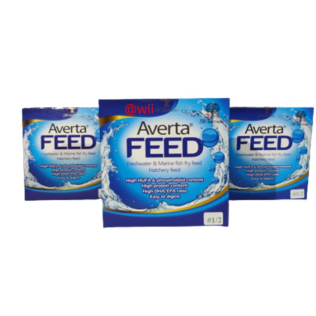 AVERTA 100 gr 100gr PELET MAKANAN IKAN BURAYAK