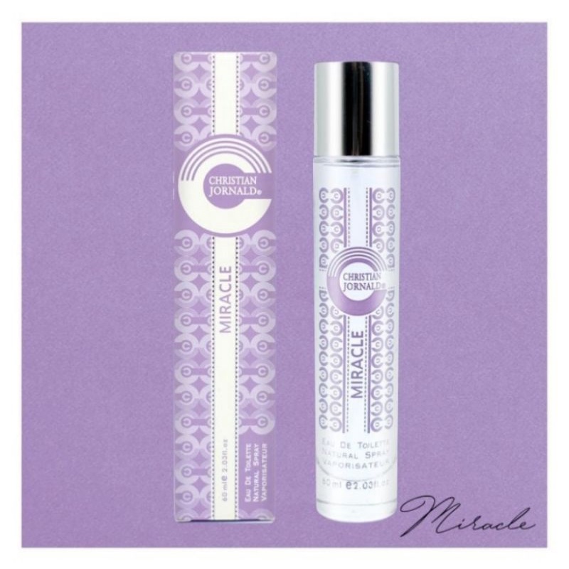 Christian Jornald Miracle 60ml EDT Natural Spray Perfume