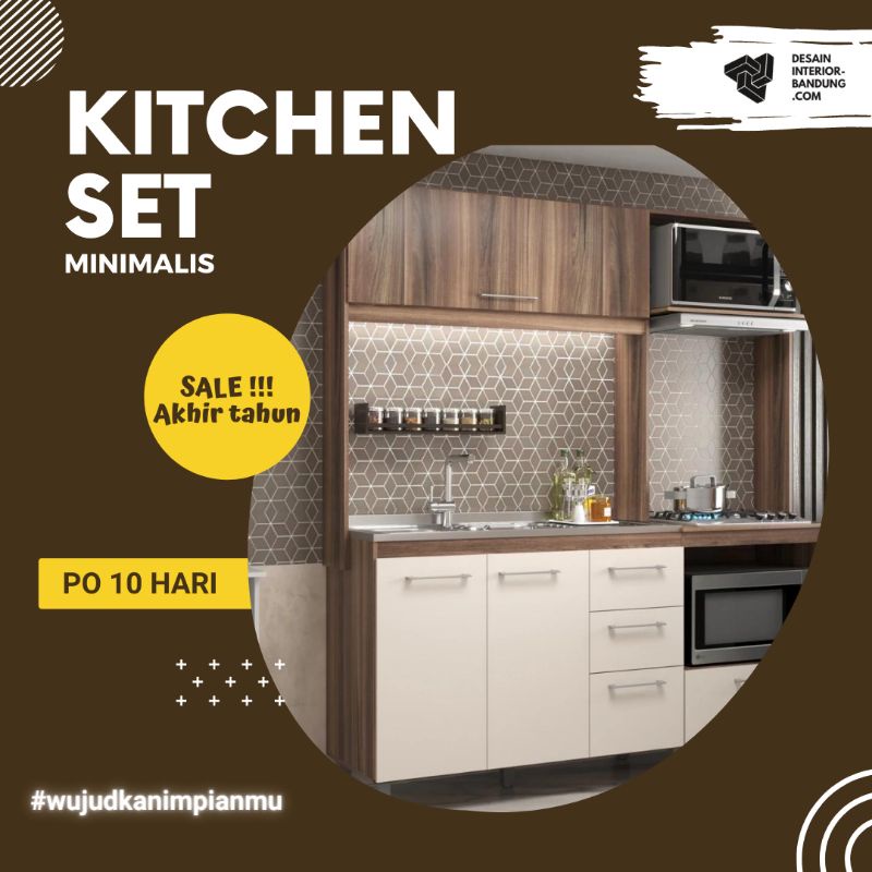 kitchen set minimalis kitchen set murah kitchen set hpl lemari dapur lemari dapur kitchen set lemari