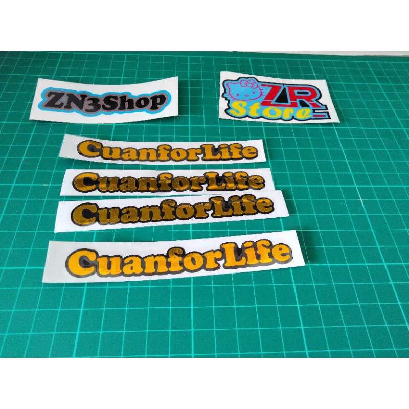 

cutting stiker cuan for life