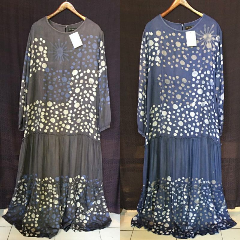 Kawma Dress Rayon Moscrepe by Dian Pelangi TERBARU Busana Muslim Gaun Batik Pesta Casual Formal