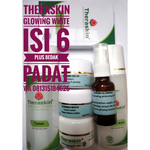 GLOWING WHITE KOMPLIT PLUS BEDAK PADAT