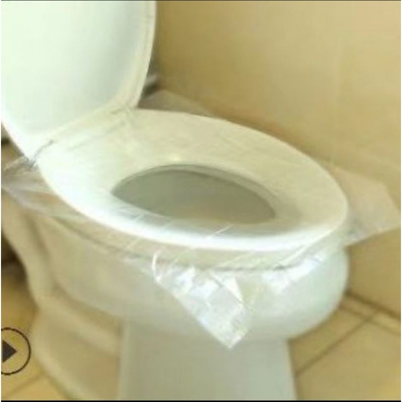 alas duduk kloset seat toilet plastik / travel disposable toilet seat covers