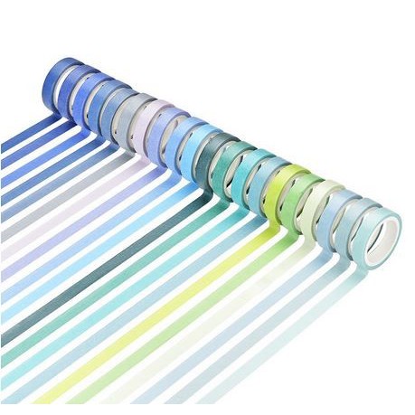 Japanese Washi Tape - Rainbow Series