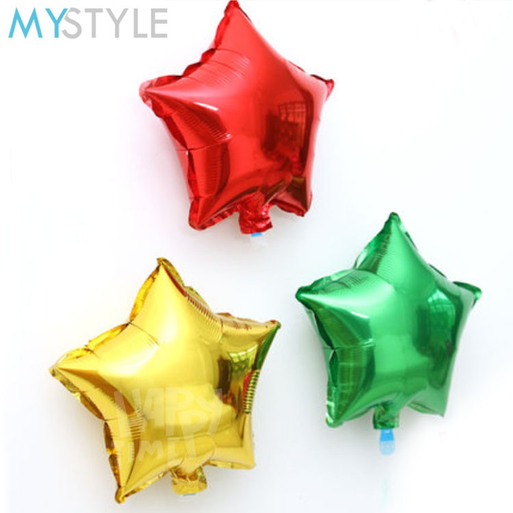 BALON FOIL HATI / BINTANG 10&quot; BALON FOIL LOVE/ STAR BENTUK KARAKTER BALON FOIL MURAH BALON PESTA