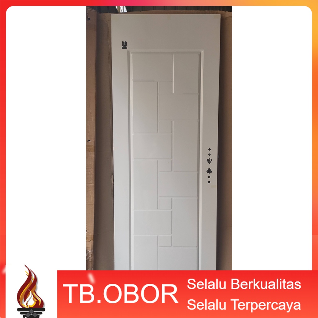 Pintu Kamar Utama Baja Fortress JBS Urban 80  PUTIH  FREE ONGK JABODETABEK