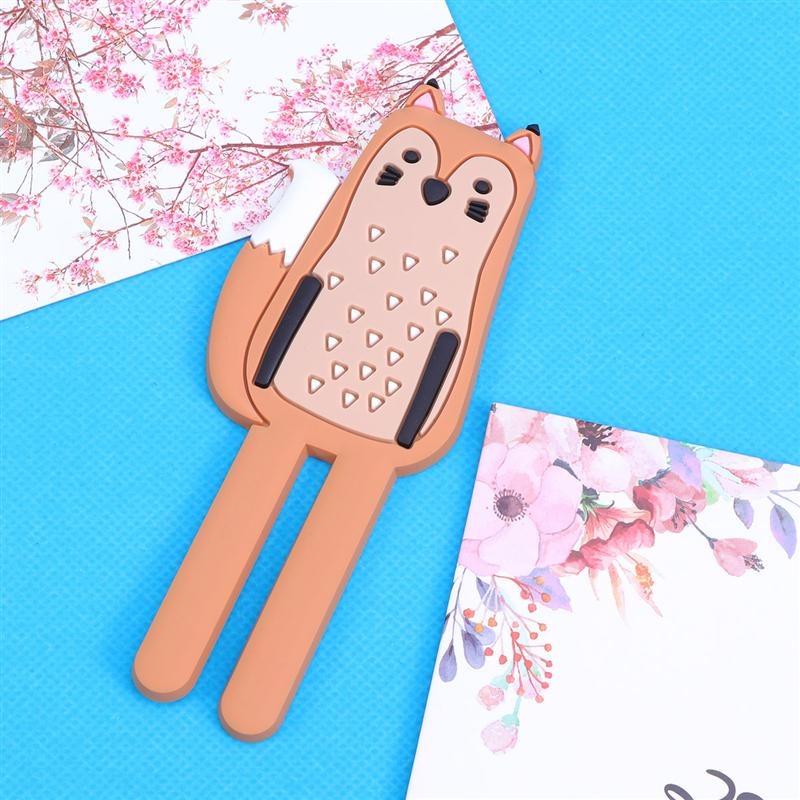 Gantungan Dekorasi Magnetik Kulkas Meja Dinding Lemari Besi Lucu Model Binatang Landak Rubah Refrigerator Hooks Hanger Fridge Sticker Key Holder Gift Hadiah