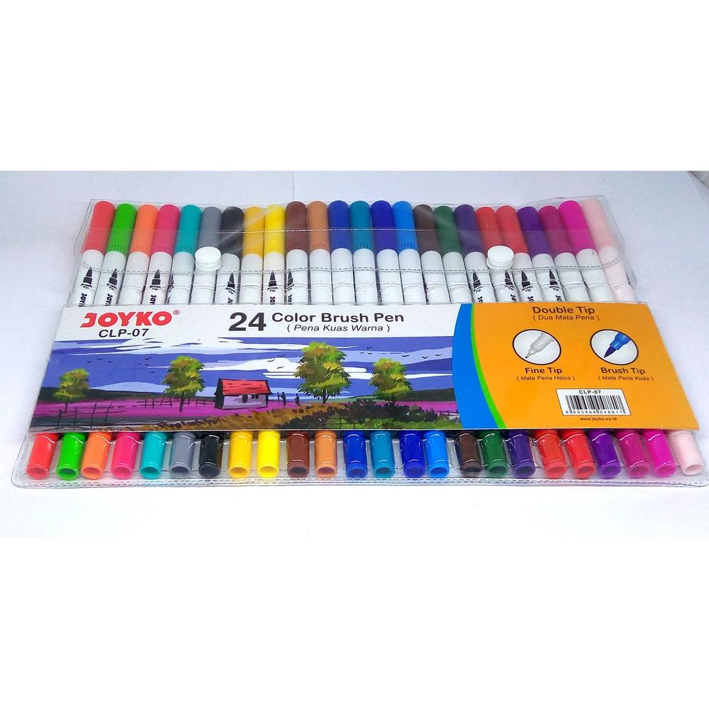 

Brush Pen Joyko CLP-07 - 24 Warna