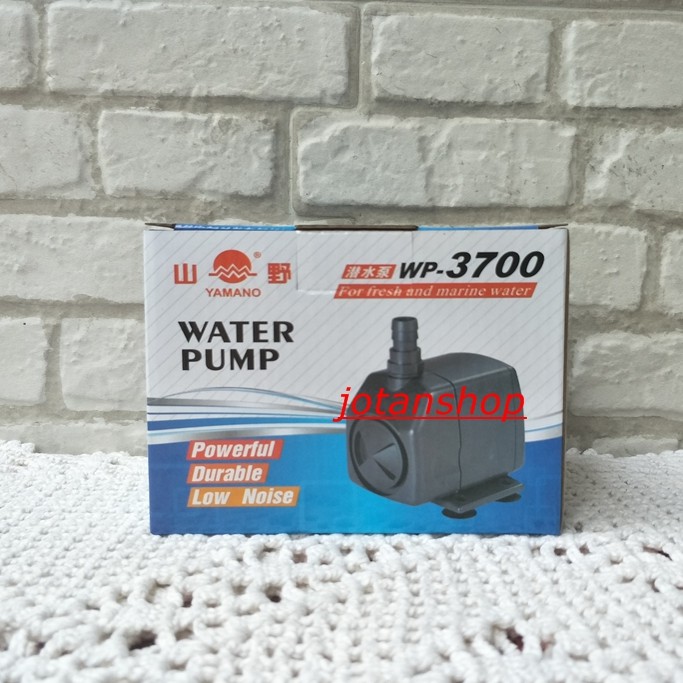 YAMANO WP 3700 WP3700 WP-3700 mesin pompa air celup kolam hidroponik aquarium aquascape