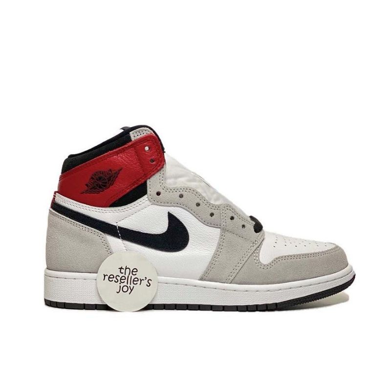 Nike Air Jordan 1 Retro High Light Smoke Grey (100% AUTHENTIC)