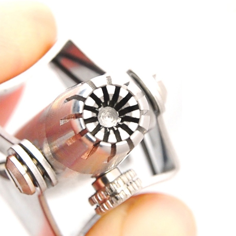 Happy Alat Cukur Bulu Hidung / Telinga Manual Bahan Stainless Steel Dapat Dicuci Untuk Pria