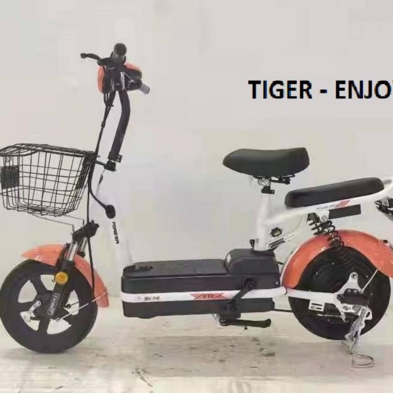 Sepeda Listrik Ebike Tiger Ti Ger Enjoy Apple Migo Aki 48 V 12 AH Ori