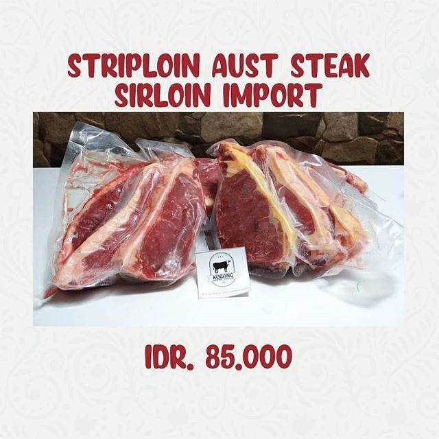 

Striploin Aus Steak @500grm