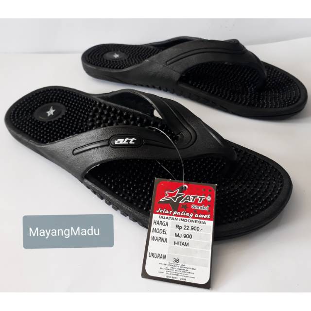  Sandal  japet karet rematik  Att 900 uk 40 42 Shopee Indonesia