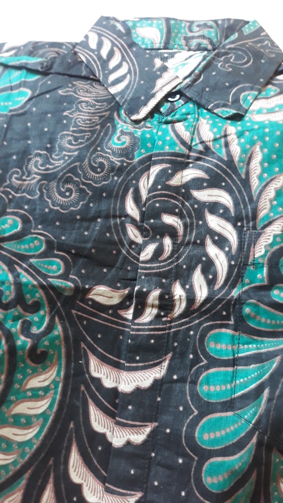 Kemeja Batik Lengan Panjang Motif Hrb026shoganpremiumsize M L Xl Xxl Terbaru Terlaris