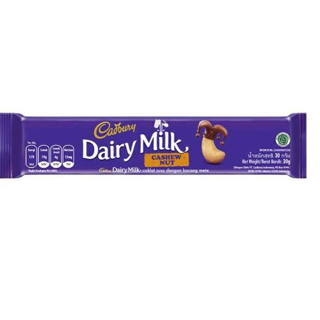 

MurahBanget!!! Cadbury Cashew Nut 30Gr