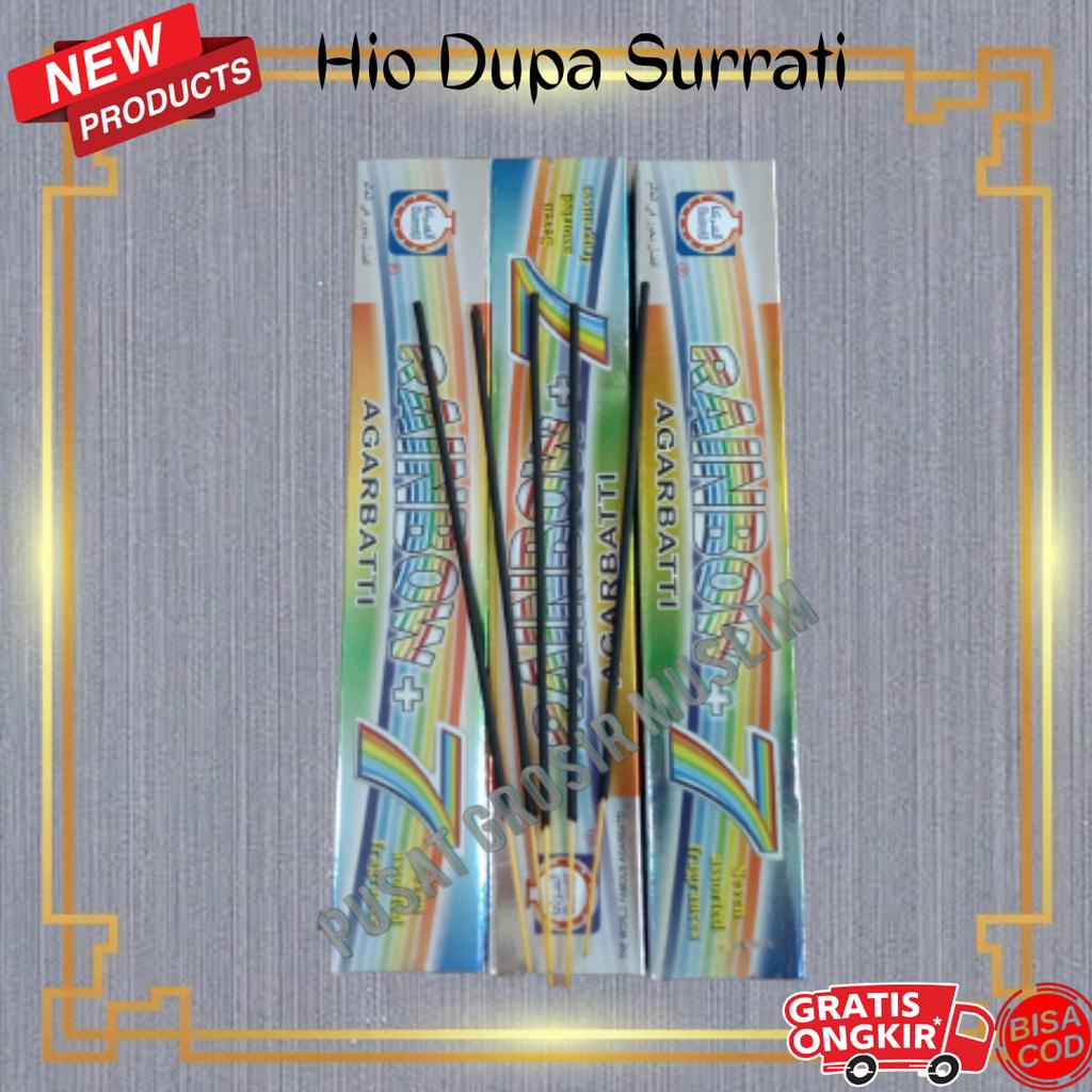 Promo Hio Dupa Rainbow Agarbatti Buhur Lidi Pengharum Ruangan Isi 42 pcs