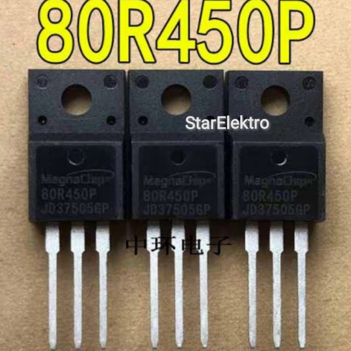 80R450P 800V 0,45ohm N-Channel