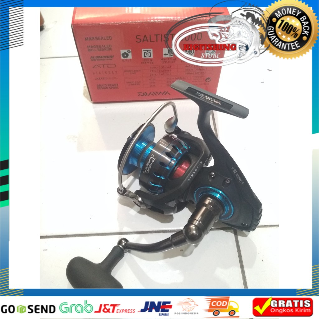 Reel Laut Daiwa SALTIST 5000 Berkualitas