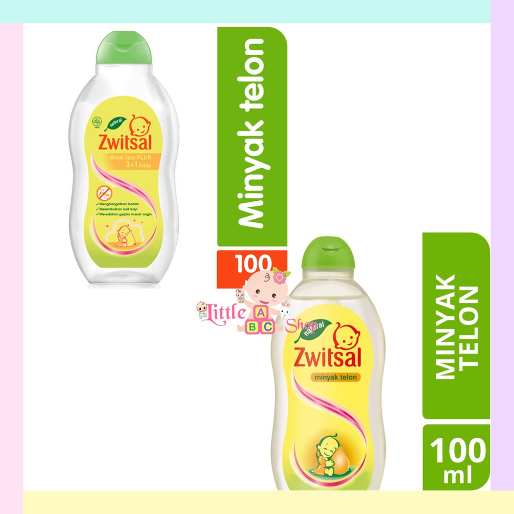 Zwitsal Baby Natural Minyak Telon plus 100ml 60ml/ Zwitsal Minyak Telon Baby / zwitsal telon